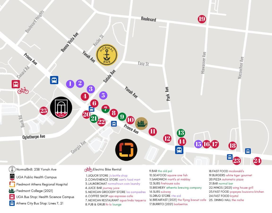 Normalbnb - 2 Blocks From Restaurants, Bars, Hospital Athens Bagian luar foto
